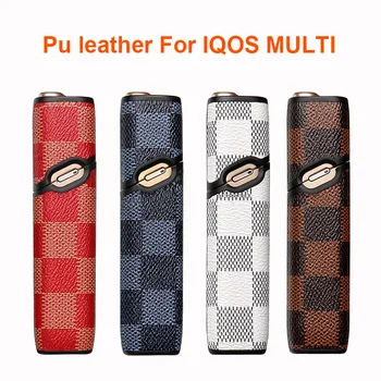 

4 Color Pu leather Available Soft Silicone Cover For IQOS 3.0 Multi Cover Case