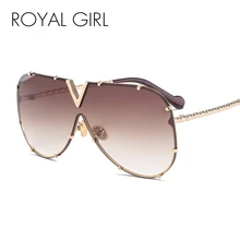 Новинка, солнцезащитные очки для мужчин и женщин, фирменный дизайн, металлическая оправа, негабаритная индивидуальность, высокое качество, унисекс, солнцезащитные очки MS678