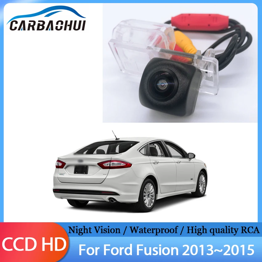 CCD Car Camera Rearview Reverse Backup Parking for 2013-2016 14 15 Ford Fusion 