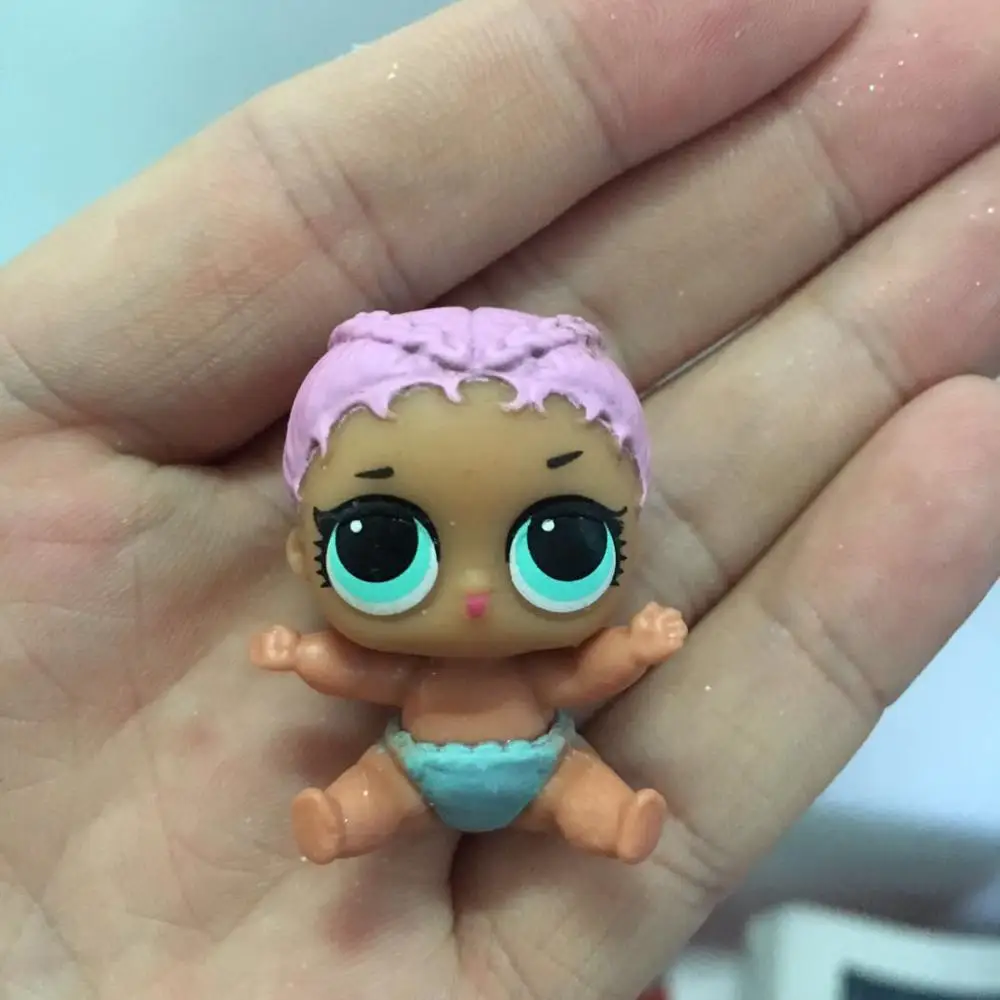 

5Pcs High Quality Sister Baby Doll 4cm Color Change Lil Sister Girl Boy Play Toys Birthday Gifts For Children