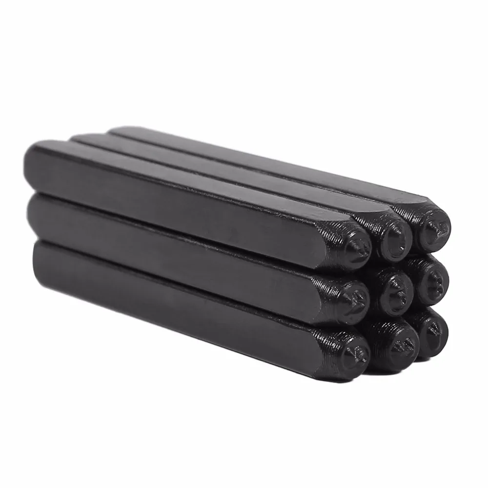 Набор штампов для из закаленной стали металла дерева кожи|Резьба| |