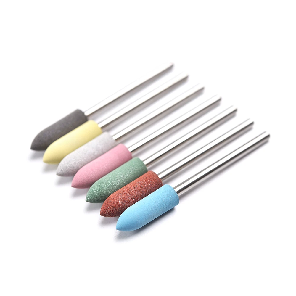 Rubber Silicone Nail Drill Bit Milling Cutter Polishing Tools Nail Buffer Bits Manicure Drill Accessories 28 Types nail art tools nail drill bit nail drill bits nail manicure tools nail manicure accessories