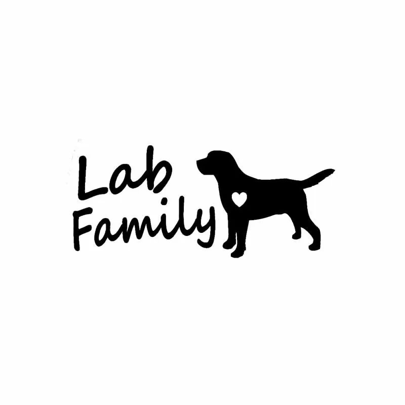 

Car Stickers decor Motorcycle Decals Family Labrador Mom Dog Decorative Accessories Creative Sunscreen Waterproof PVC,13cm*6cm
