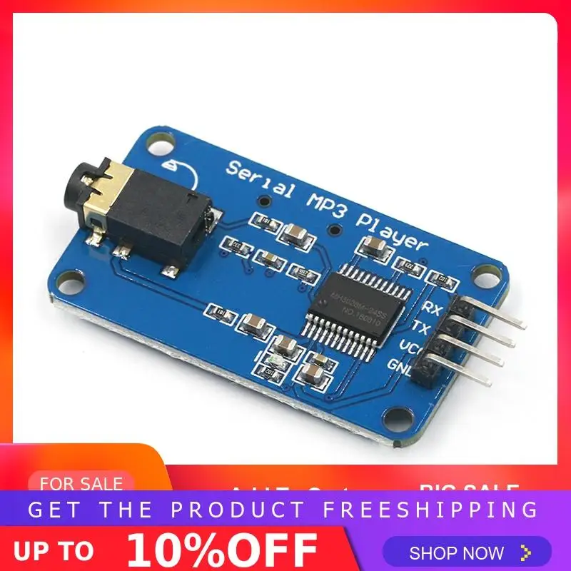 YX6300 YX5300 UART серийный модуль управления MP3 музыкальный плеер модуль для Arduino/AVR/ARM/PIC CF