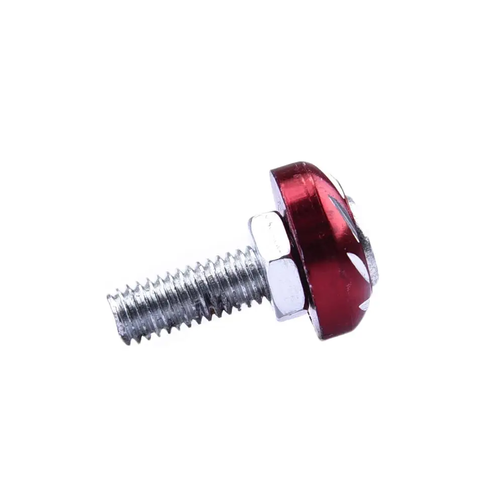 10PCS Decorative Color Screws License Plate Screws Nuts Bolts Motorcycles