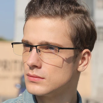 

Feishini Anti Blue Light Eye Glasses Men Blocking Filter Reduces Computer Business Eyewear Women Improve Comfort Rays Radiation