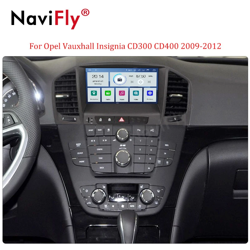 NaviFly 4G+ 64G ips DSP Android 9,0 для Opel Vauxhall Holden Insignia 2008-2013 Автомобильный dvd Радио gps Навигация стерео плеер