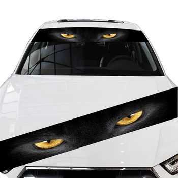 

Car Front Rear Windshield Sticker Auto Stickers Terrorist Decoration 3D Sunshade Decorative Shade Stickers