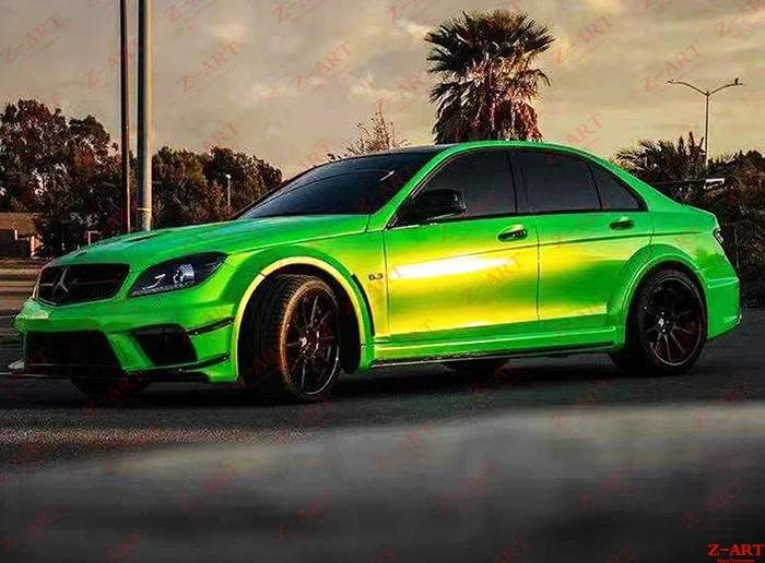 Z ART wide body kit for W204 real C63 AMG tuning body kit for W204 C63