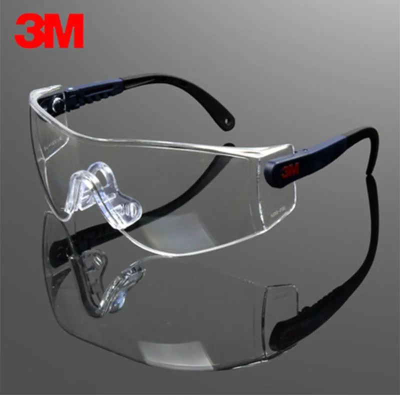 

3M UV 99.9% Protective Glasses for Work 10196 Anti-Fog Coating Poly-carbonate Lens Clear Lab Glasses GM09251