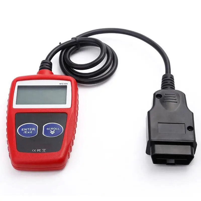 MS309 CAN BUS OBD2 Car Code Reader Diagnostic Tool Car Code Scanner With Multi-languages Car Computer Diagnostic Instrument Tool cheap car inspection equipment Code Readers & Scanning Tools