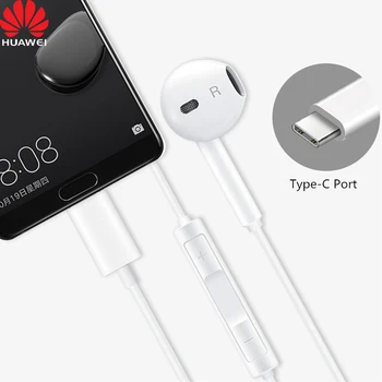 

Huawei Honor Original Earphone CM33 USB Type-C In Ear wired mic Volume Control Headset For P30 P20 pro Mate 30 20 10 Nova 5 5i