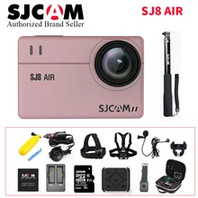 Оригинальная Экшн-камера SJCAM SJ8 Air 1296P 4K 30fps/60fps Спортивная DV камера с дистанционным управлением(полный комплект коробки