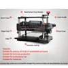 12 INCH Fine Flat Knife Planer Automatic Industrial Woodworking Automatic Feeding 220V DesktopWoodworking Planer Machine 1PC 4
