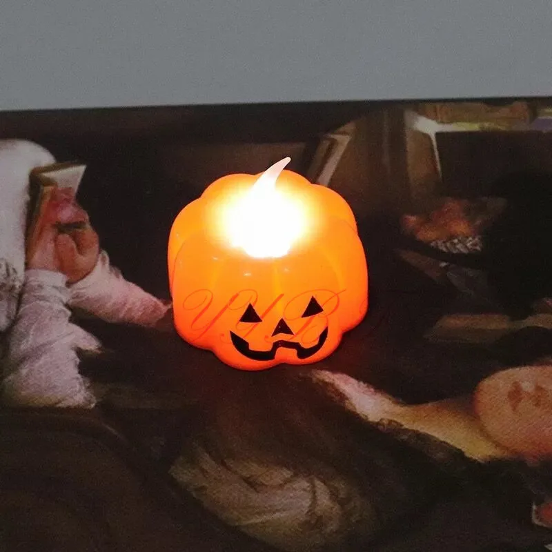 Halloween Pumpkin Candle Light3
