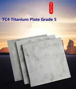 

TC4 Titanium Sheet 300mm x130mm x1mm Ti Sheet Titanium Block Grade 5 Ti Plate Gr.5 gr.5 Industry or DIY Titanium Plate