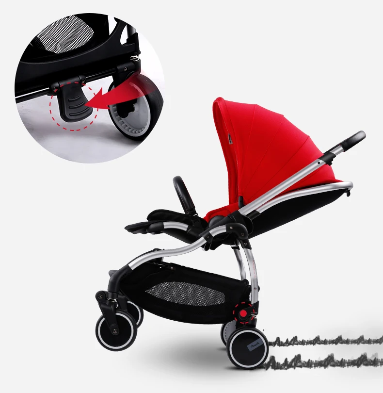 Pouch folding baby carriage Super light baby stroller easy to Carry and Folding Portable Baby pram