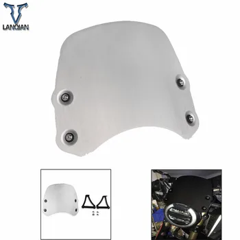 

Motorcycle Accessories Aluminum Motorcycle Windshield motorbike Wind Screen Extention Kit FOR HONDA CB650R Neo Sports Cafe 2019