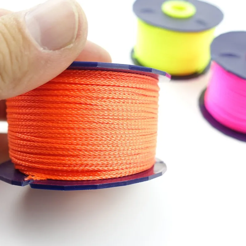 Nylon Rope 100m Braided Nylon Mason Line Builders Line Chalk rope Abrasion Rot Mildew Resistant Masonry DIY Home Decor Crafting Gardening