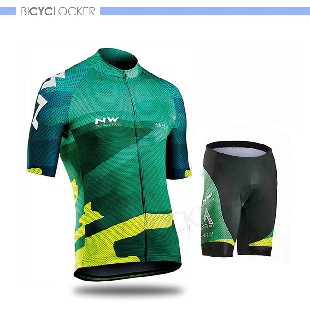Normal Cycling Set Одежда для велоспорта футболка с коротким рукавом комплект Mtb гоночный велосипедный костюм мужские про команды одежда для велосипеда Триатлон наборы спортивной одежды - Цвет: Normal Cycling Set