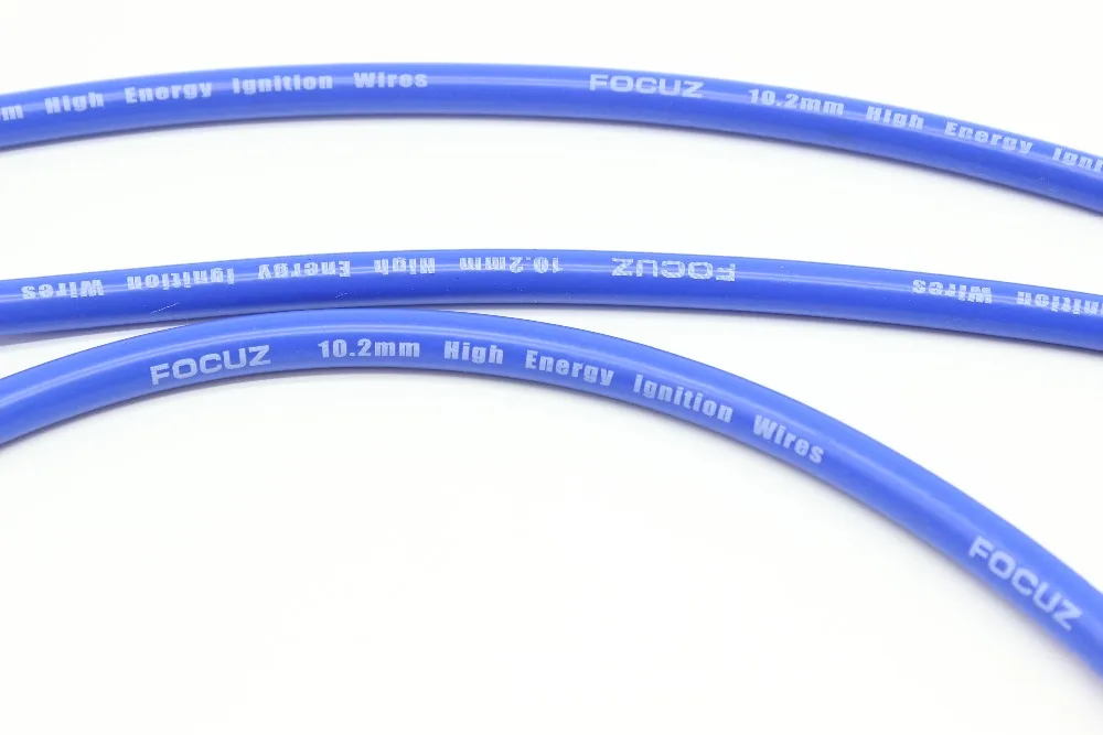 Fio de Ignição de Corrida 10.2mm para 1988-2000 Sohc Hond Civi c D15 - D16 Azul Vermelho @ * 14 Fio de ignição de corrida 10.2mm, para
