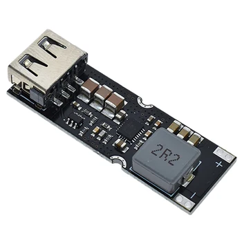 

Single Cell Lithium Battery Boost Power Module Board 3.7V 4.2V Liter 5V 9V 12V Usb Mobile Phone Fast Charge Qc2.0 Qc3.0 Tps61088