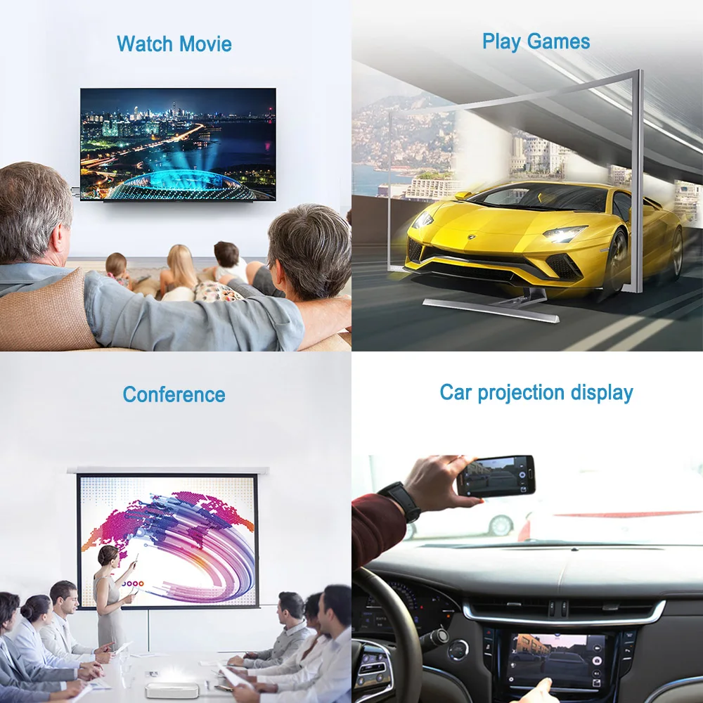 Высококачественный HDMI OTG кабель для Lightning/VGA AV Аудио Видео HDTV адаптер iPhone