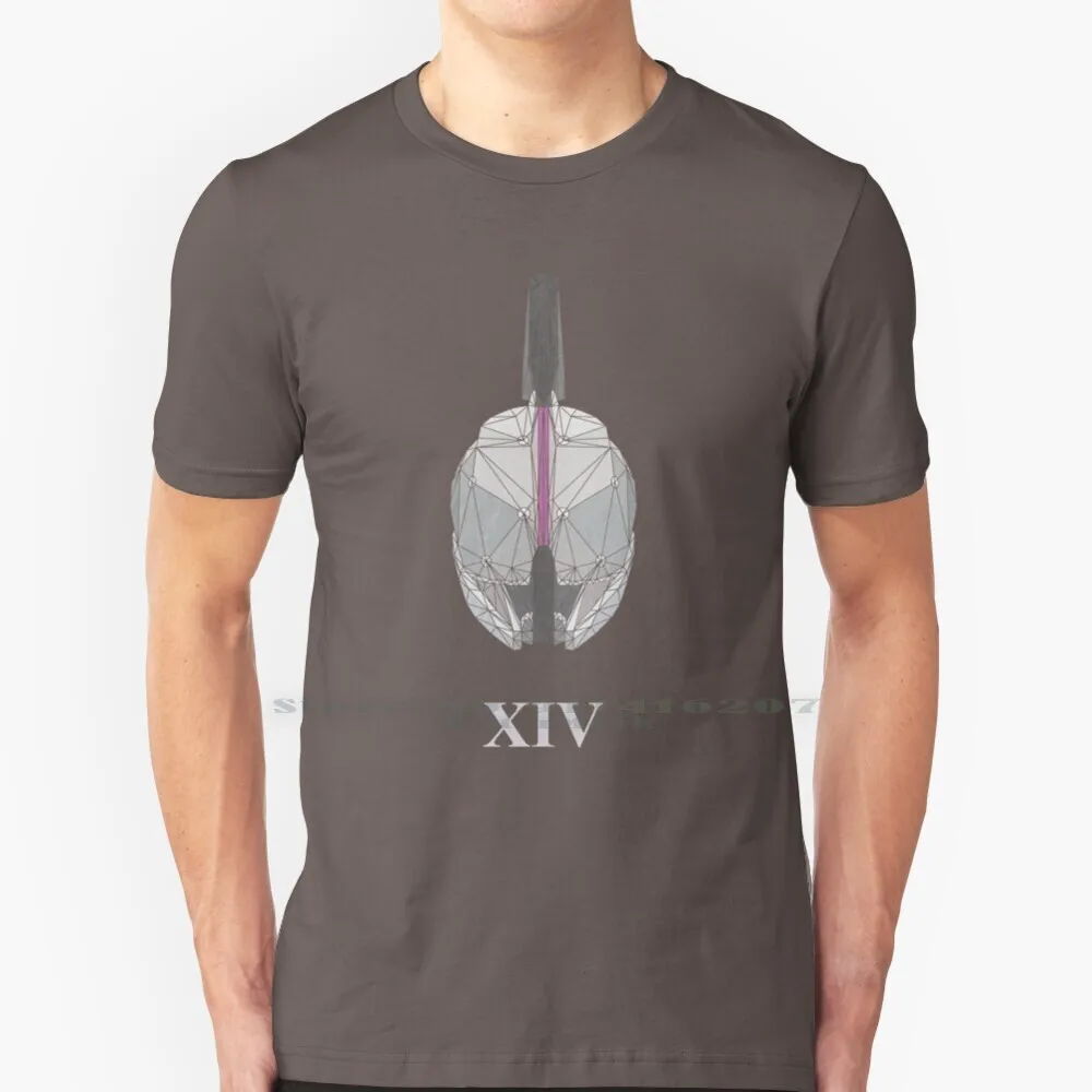 Geometric Helm Of Sniv T Shirt 100% Puro Cotone Destiny Destiny 2 Helm S14 Saint Titan Helmet Bubble Destiny The Game Destiny