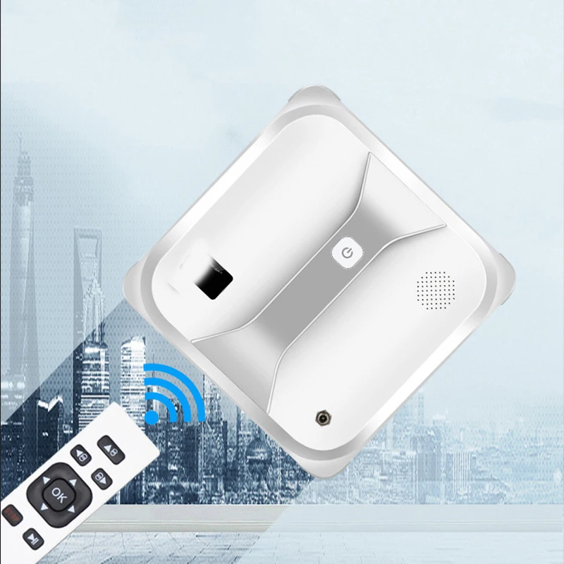 

Window Cleaner Robot Window Cleaner With Water Sprayer For Automatic Cleaning For Household Vacuuming 10 Cleaning Cloths