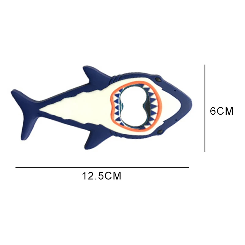 1 шт. магнит в форме акулы открывалка для бутылок креативная открывалка для пива Бар инструменты гаджет