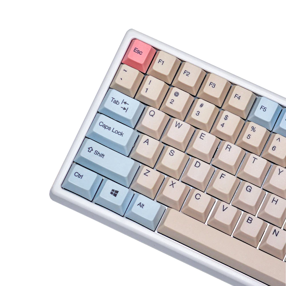 Набор клавиш 92 PBT для 68 84 65% 75% механическая клавиатура Tada68 Nj68 Keycool KBD75 Cherry или Clone