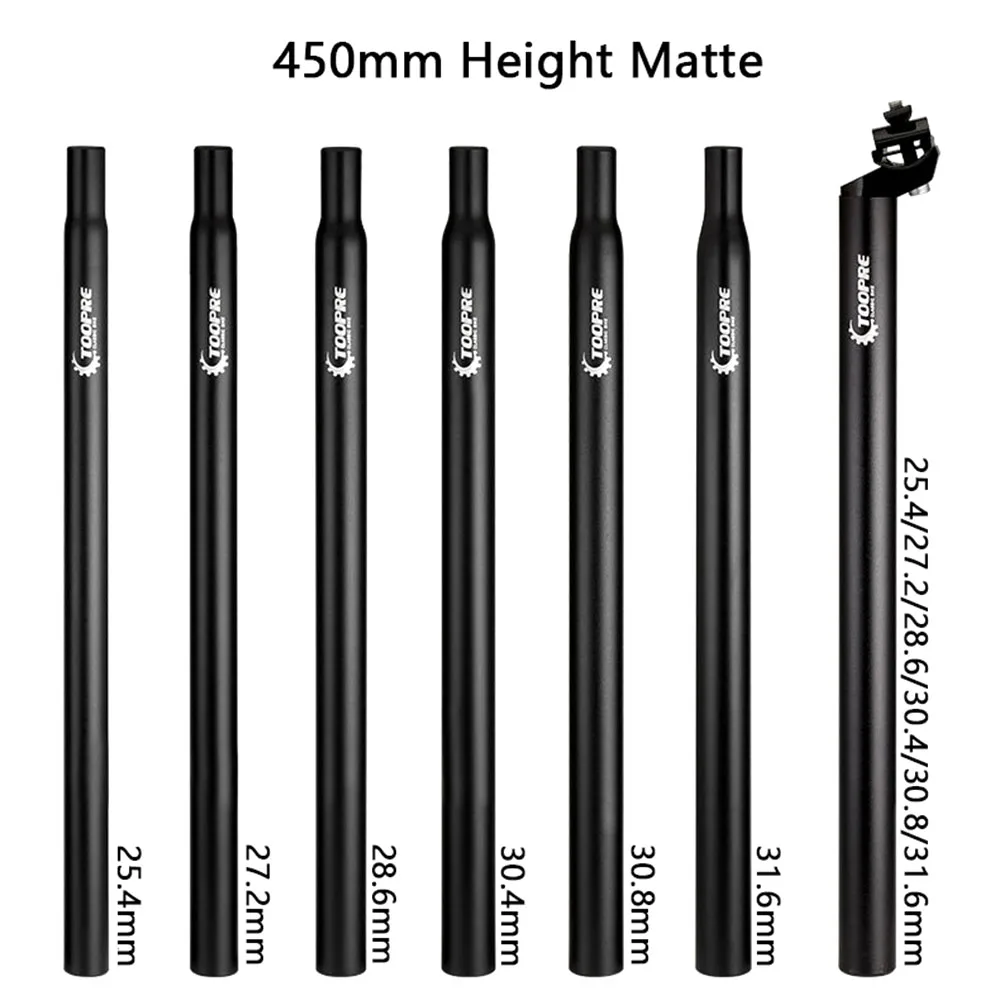 Description Picture 4 of itemTOOPRE Mountain bike seatpost 350mm 450mm 25.4 27.2 28.6 30.8 Aluminum alloy Seat tube fixed gear seat post bicycle Parts