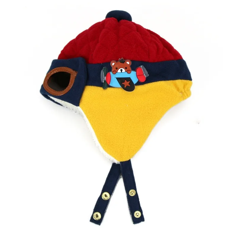 Children Winter Warm Baby Hats Soft Ear gflap Hat Beanies Cap Infant Toddlers Boys Girls Pilot Aviator Warm Caps Party Hats