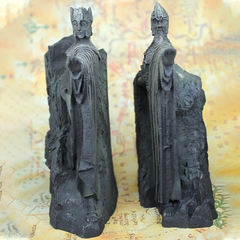 The Lord of the Rings Hobbit LOTR The Gates of Gondor Argonath Bookends Statue 