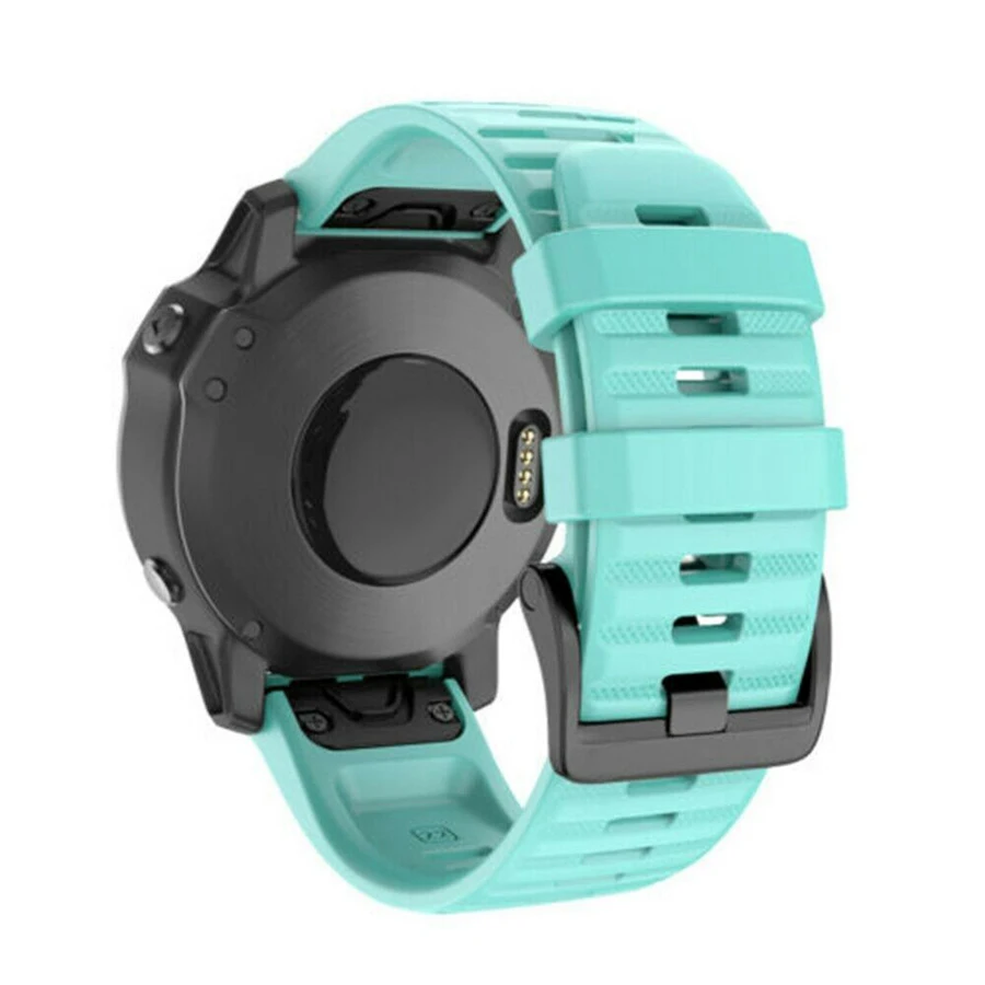 Ремешок для часов 26 22 20 мм ремешок для Garmin Fenix 6X6 5 6S Pro 5S Plus 3 3HR часы быстросъемный силиконовый ремешок Easyfit