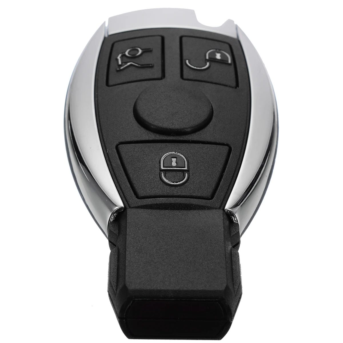 3 Buttons Remote Car Key Fob 433MHz BGA With Chip Replacement For Mercedes Benz 2000  without Car Logo