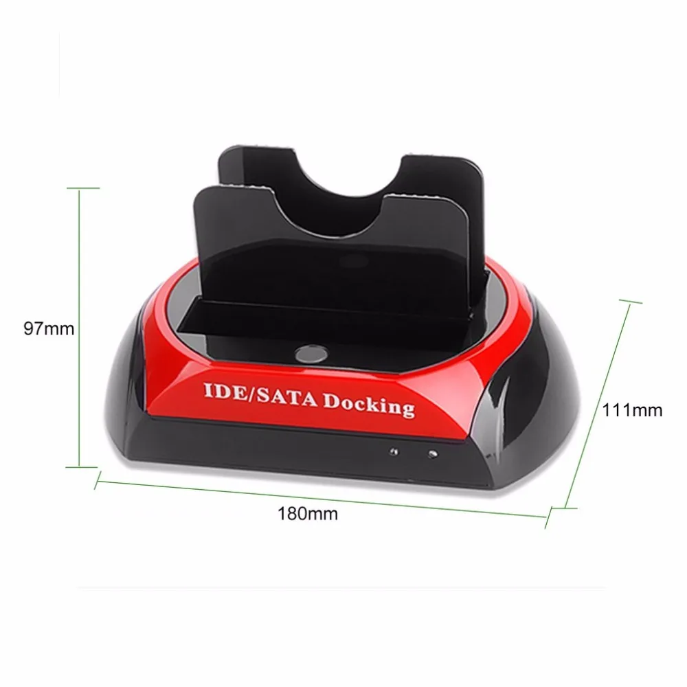 2," 3,5" IDE SATA USB 2,0 док-станция двойной HDD жесткий диск Док-станция базовая станция Поддержка жесткого диска диск Европа США Великобритания Австралия вилка