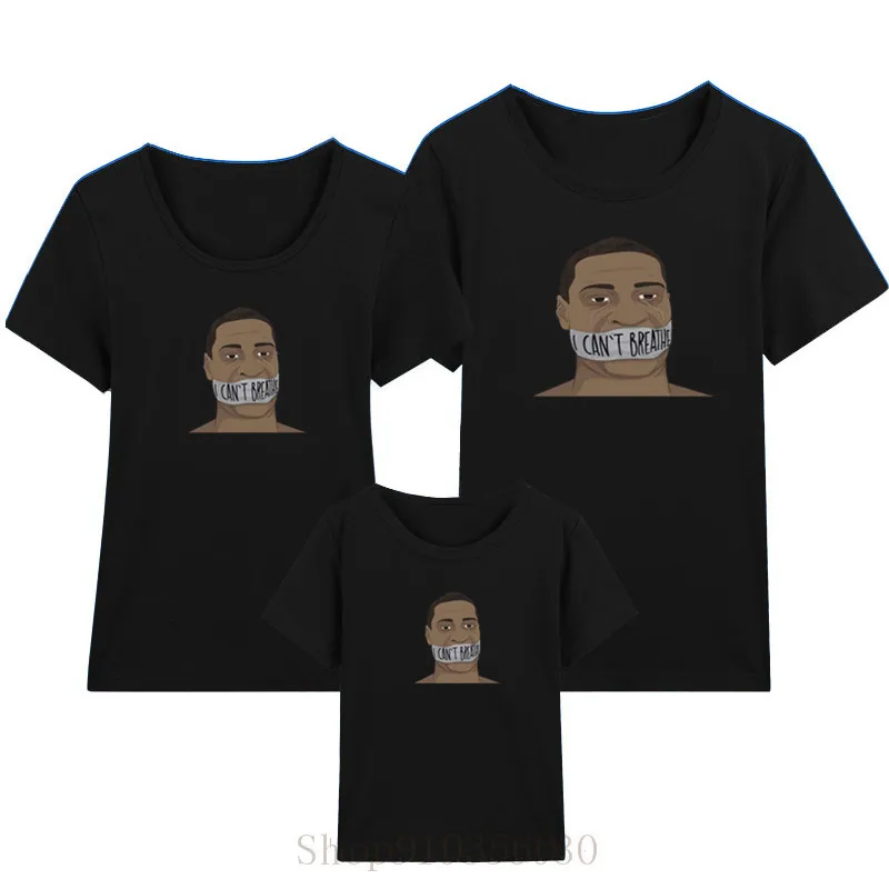 Наряды George Floyd Я все еще не могу дышать детская одежда для мамы и дочки подходящая