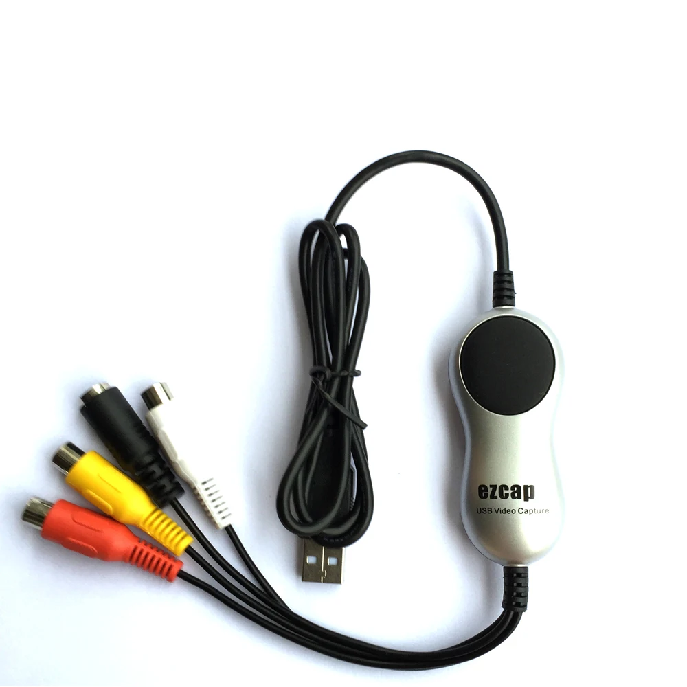 Конвертер захвата USB2.0 от старого видео ТВ/DVD/игровой