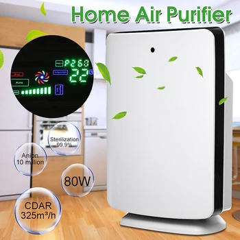 

AUGIENB Home Office Air Purifier True HEPA Filter Odor Allergies Remover for Smoke, Dust, VOCs, Pollen, Pet Dander,PM2.5