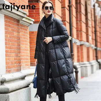 

Natural Real Fur Coat Female Genuine Leather Jacket Winter Coat Women Clothes 2019 Korean Vintage Sheepskin Down Coat ZT4968