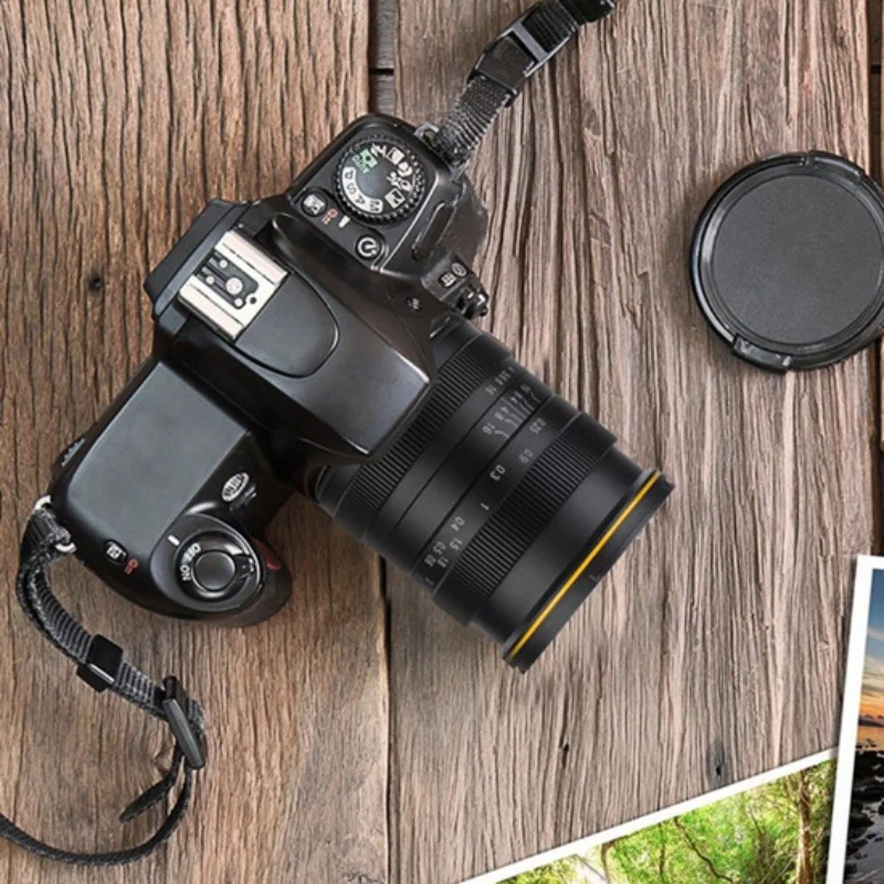 Профессиональный Kamlan 28 мм F1.4 широкоугольный aps c Ручная настройка апертуры