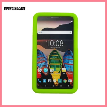 

BOUNCING CASE For Lenovo Tab 3 Plus 7.0 Inch TB-7703X/F/N Tablet Shockproof Kid-Friendly Silicone Rugged Cover
