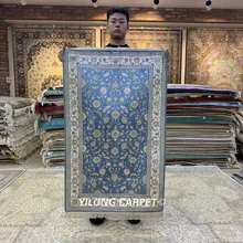 Yilong 2,5 'x4' Hereke шелковый ковер изысканный турецкий Восточный шелковый ковер(HF161B