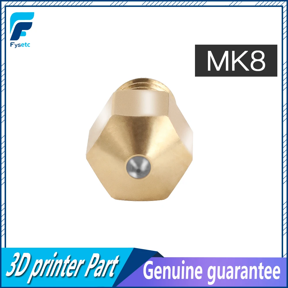 MK8 сапфировое сопло 1,75 мм сопла 0,4 мм высокотемпературная латунь для PETG ABS PET PEEK нейлон PRUSA I3 ENDER-3 CR10 MK8 Hotend