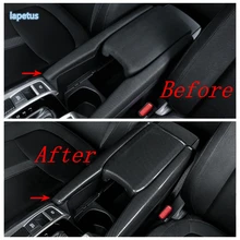 

Lapetus Inner Door Handle / Armrest Box Switch Decoration Cover Trim For Honda Civic 2016 2017 2018 2019 2020 Carbon Fiber Look