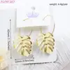 (1pair) HP085 Acrylic Monaster Dangle Earrings Glitter Mirror Cute Acrylic Earrings ► Photo 3/6