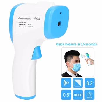 

Portable Thermometer Digital Temperature Gun Non-contact Body IR Thermometer Infrared Forehead Digital Infrared Thermometer