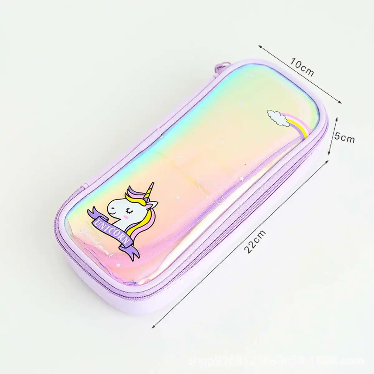Laser Pencil Case Quality PU School Supplies Stationery Gift Pencilcase School Cute Pencil Box School Tools