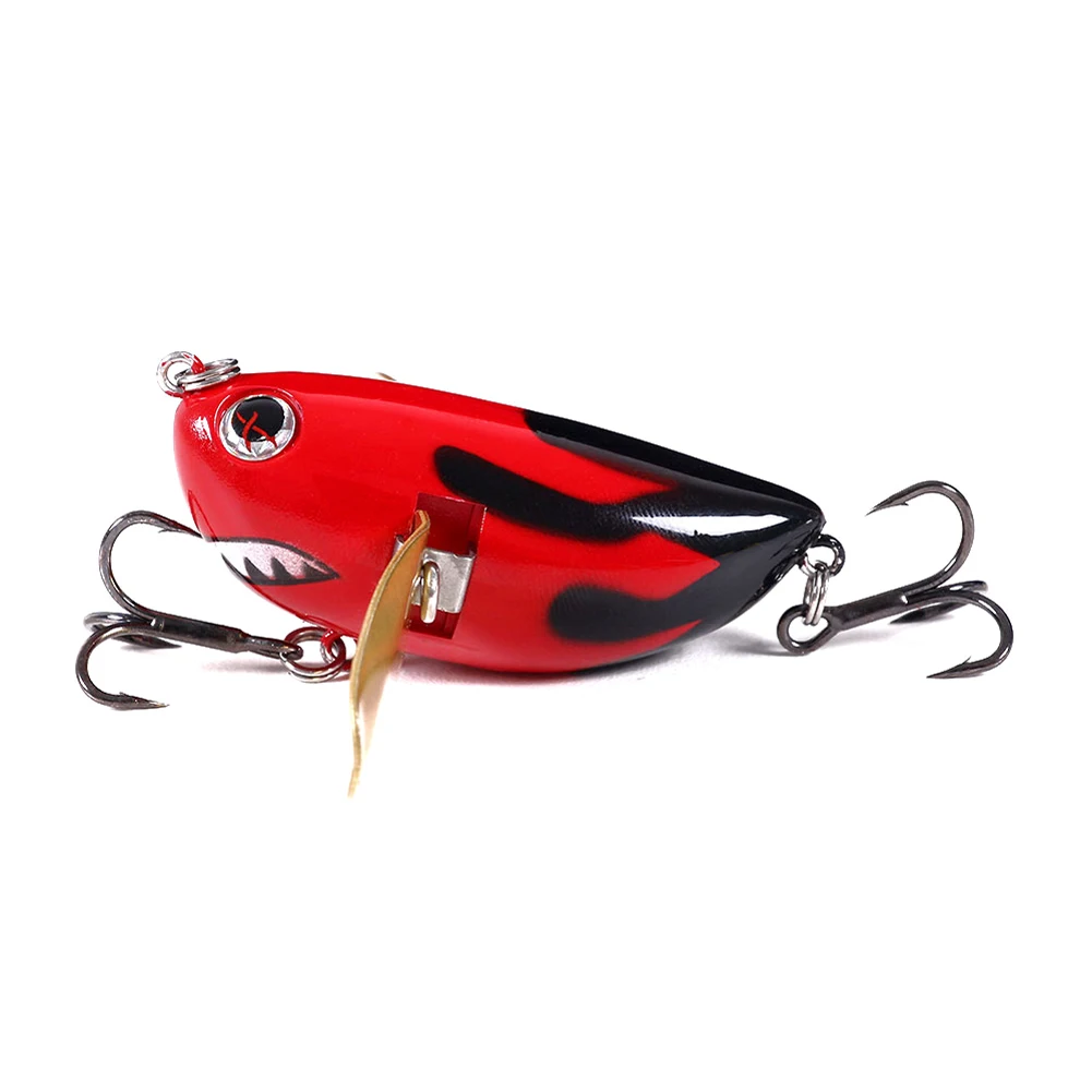 Рыбалка поплавок, Crankbait рыбалки приманки 6 см 12,5 г плавающий воблер, твердая, встроенный в транспортное средство искусственные приманки с металлических крыльев